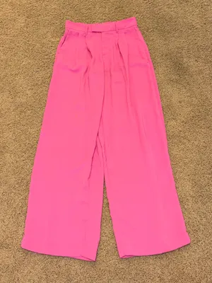 a new day Bright Pink Wide Leg Pants thumbnail 1