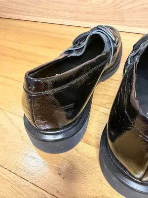 Ron White Women's Annora Black Patent Leather Loafers - Size 36 thumbnail 5