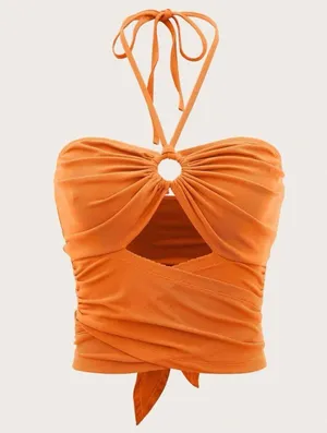 Halter Top Orange thumbnail 1