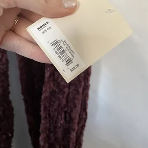 NWT‎ LC Lauren Conrad maroon infinity scarf soft comfortable one size thumbnail 6
