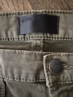 Vince Olive Green Workwear Pants thumbnail 2