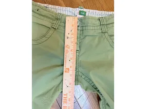 Y2K Vintage Anthropologie Ett:Twa Capri Low Rise Chino Sage Green Sz 2 thumbnail 7