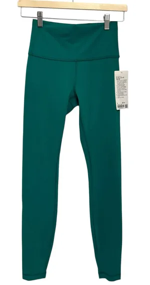 NWT lululemon Wunder Train High-Rise Tight 25 Raceway Green Size 6 Authentic thumbnail 1