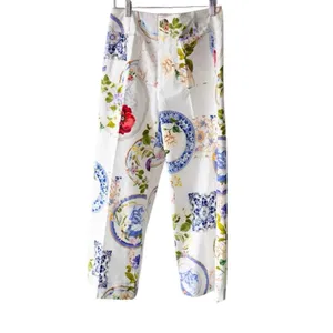 NWT Anthropologie The Colette Cropped Wide-Leg Pants Magic Fabric Edition sz 26 thumbnail 6
