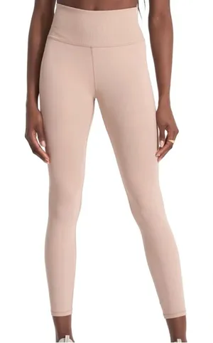 Vuori NWT Rib Studio High-Waisted Leggings Coconut Size M thumbnail 1