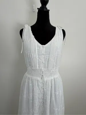 Lulus-Time Well Spent White Embroidered Maxi Dress thumbnail 4