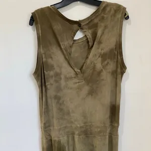 Raquel Allegra Jersey‎ Shortsleeve Jumpsuit in Army Green Size 0 = US XS thumbnail 6