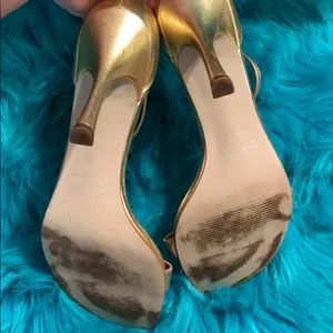 Cathy Jean EUC T-strap metallic heel thumbnail 4