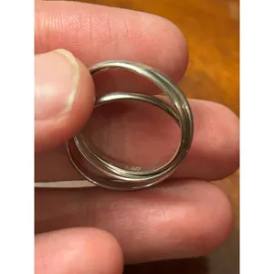 Ring 925 sterling silver size 8.25 unique 2.75 grams thumbnail 6