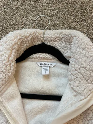 Athleta Funnel Neck Sherpa Pullover thumbnail 4