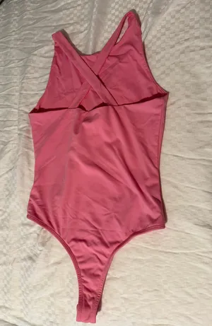 Francesca’s Hot Pink Bodysuit thumbnail 2