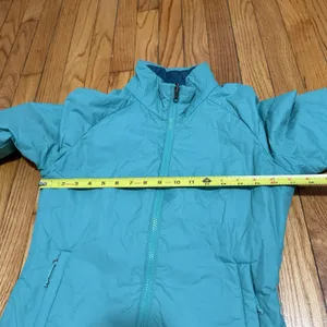 Patagonia‎ Teal Green Softshell Quilted Jacket Size XS thumbnail 7