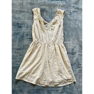 Sisstrevolution Ivory Bonnie Sleeveless Woven Mini Dress Small thumbnail 3
