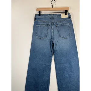 Citizens of Humanity Jeans Blue Premium Vintage Loli Mid Rise Wide Leg Size 27 thumbnail 9