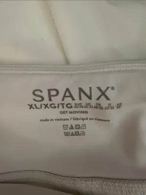 SPANX White Athletic Skort with Built-In Shorts thumbnail 4
