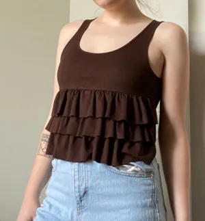 Ruffled Tank Top  thumbnail 1