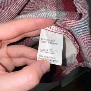 Amazon Maroon Plaid Shacket thumbnail 4