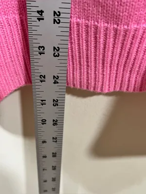 English Factory Weekday Motif Sweater In Pink size Small Wednesday pink thumbnail 5