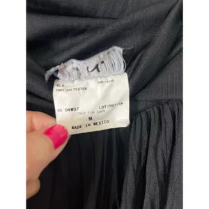 Vintage Y2k Black Tiered‎ Skirt Whimsigoth Flowy Fairycore Dark Romance Medium thumbnail 5