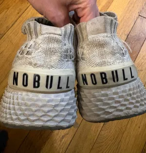 Allday Knit Nobull Grey Sneakers Women’s 7.5 thumbnail 3