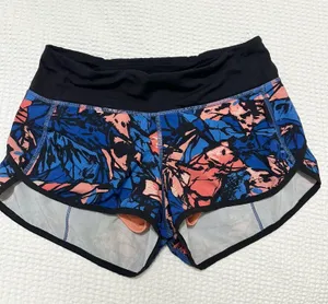 Lululemon speed short in paint storm harbor   thumbnail 1