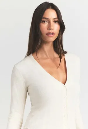 SKIMS Cashmere Cardigan XS thumbnail 1