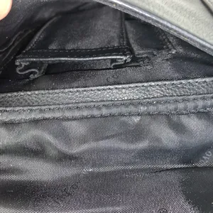 Franklin Covey Black Leather backpack/ Purse medium thumbnail 13
