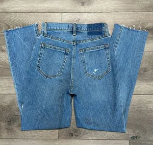 Abercrombie & Fitch The 90’s Slim Straight Ultra High Rise Curve Love Jeans 24 thumbnail 5