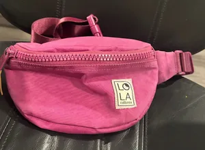 Lola California Vibrant Pink waist Bag thumbnail 1