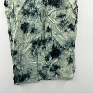 Zara The Batik‎ Blue Tie Dye Pull-On Midi Skirt Sz M thumbnail 4