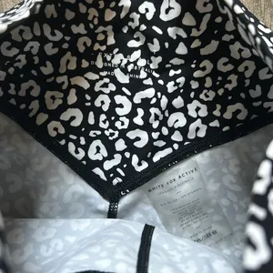White Fox active white leopard leggings thumbnail 4