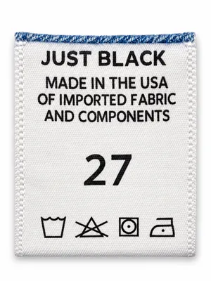 Just Black Denim BP339J Patch Pocket High Rise Wide Leg Jeans 27 thumbnail 4