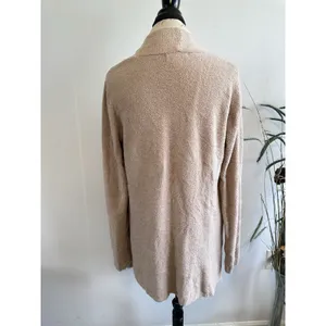 Barefoot Dreams Weekend Wrap Shawl Cardigan CozyChic Lite Cream S/M‎ thumbnail 2