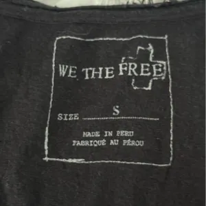 Free People We The Free Black Letter Embossed Tee thumbnail 5