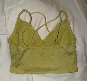Lime Green Tank Top Shein thumbnail 1