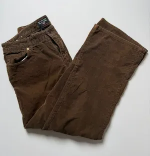 VTG Y2K Gorpcore 90’s/2000’s Polo Jeans Co. Ralph Lauren Brown Corduroy Pants thumbnail 1