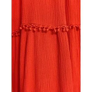 Patrons of Peace Coral Las Palmas Swing Mini Dress size Medium thumbnail 9