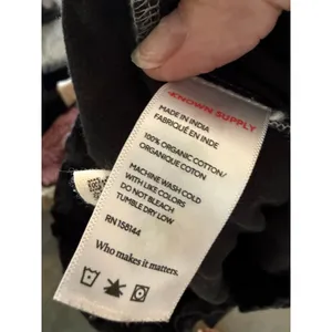 Known Supply Utility Pants Women Size M Black Paperbag Waist‎ Carpenter Contrast thumbnail 11