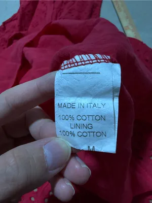 Civico 51 Sleeveless Eyelet cotton Dress medium Italy thumbnail 6