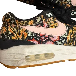 Nike Air Max 1 QS Floral Spring Mix Sneakers Women’s Size 8 Rare 2018 thumbnail 6