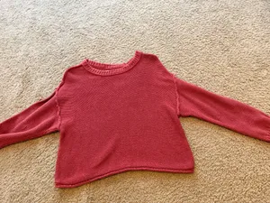 Red American Eagle Sweater Knit thumbnail 3