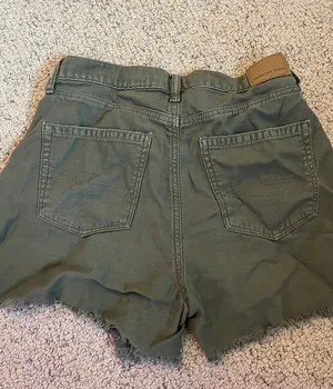 American Eagle Outfitters Green Jean Shorts thumbnail 2