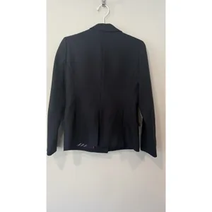 J.Crew Dover Double-Breasted 100% Wool Blazer Navy Blue Size 6 Petite 2824 thumbnail 6