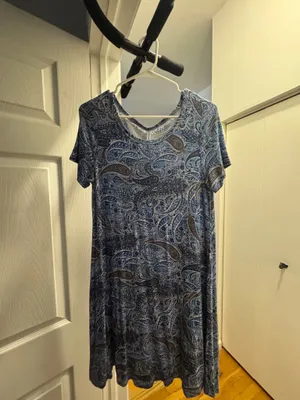 Dress Popyoung Blue Size M thumbnail 2
