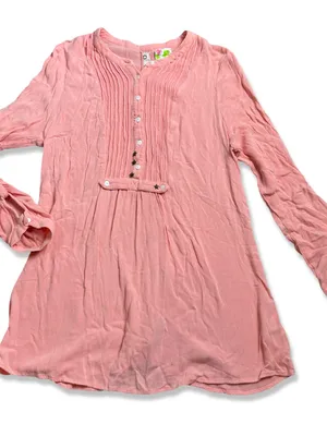Free People Snap Out Of It Gauzy Tunic Top thumbnail 2