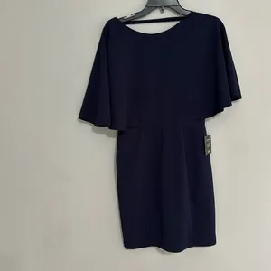 Lulus You Navy Blue Backless Dress Lulus thumbnail 2