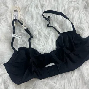 Aerie Smoothez Mesh Full Coverage Unlined Bra Black 34B thumbnail 6