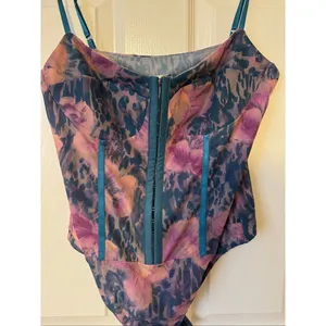 Free people printed night rhythm bodysuit thumbnail 6