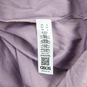 ASOS NWT Lavender Maxi Dress Pleated V Neck Sleeveless Tie‎ Waist Size 2 thumbnail 5