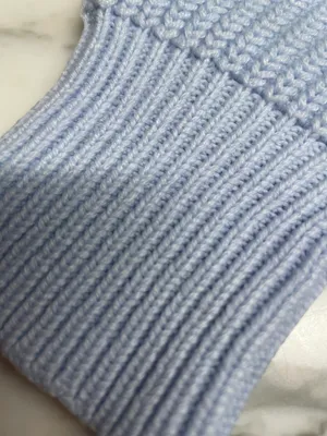 Light Blue Knit Sweater thumbnail 3